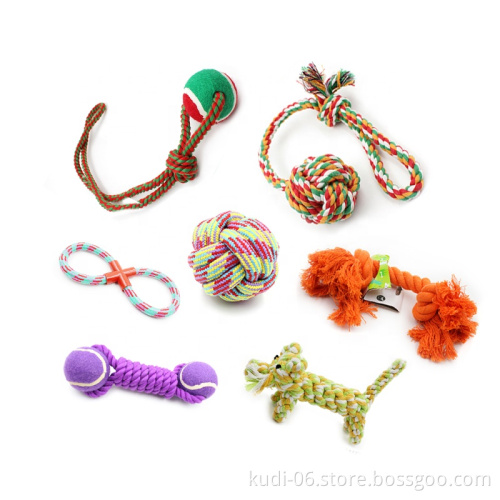 Wholesale Cotton Rope Pet Toys for Dogs and Cats - SKGLW040